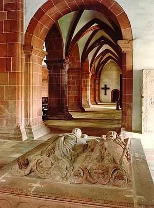 Grab Dedos des Fetten Klosterkirche Wechselburg