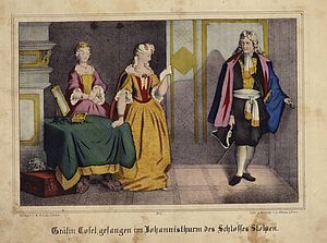  Gräfin Cosel gefangen im Johannisturm auf Burg Stolpen