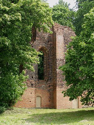 Ruine Sommerrefektorium Klosterpark Altzella