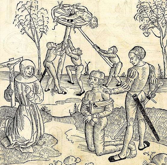 Darstellung aus der Bambergischen Peinlichen Halsgerichtsordnung