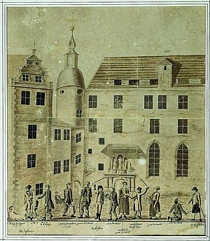 Das Landesarbeitshaus im Schloss Colditz 1808