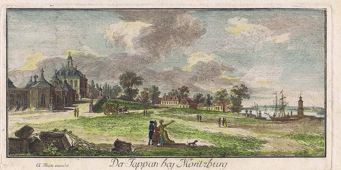 "Der Jappan bei Moritzburg" um 1780