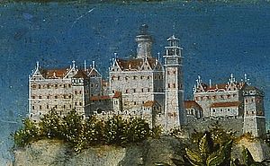 Schloss Colditz Gemälde von Lucas Cranach d.Ä. 
