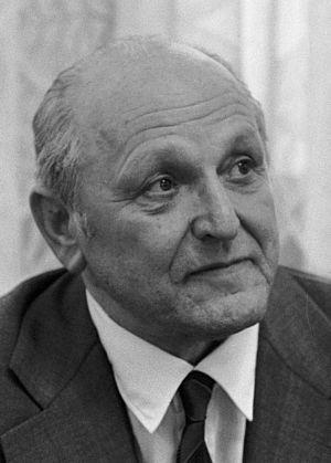 Drehbuchautor Frantíšek Pavlíček auf einer Schwarz-weiß-Fotografie