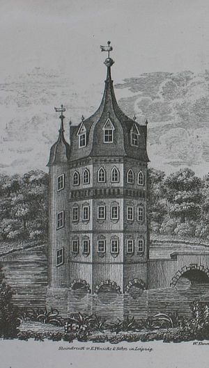 Lusthaus im Park von Schloss Colditz